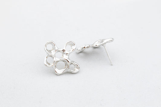 Raiz Earrings Silver 925 Naturalesa Shop